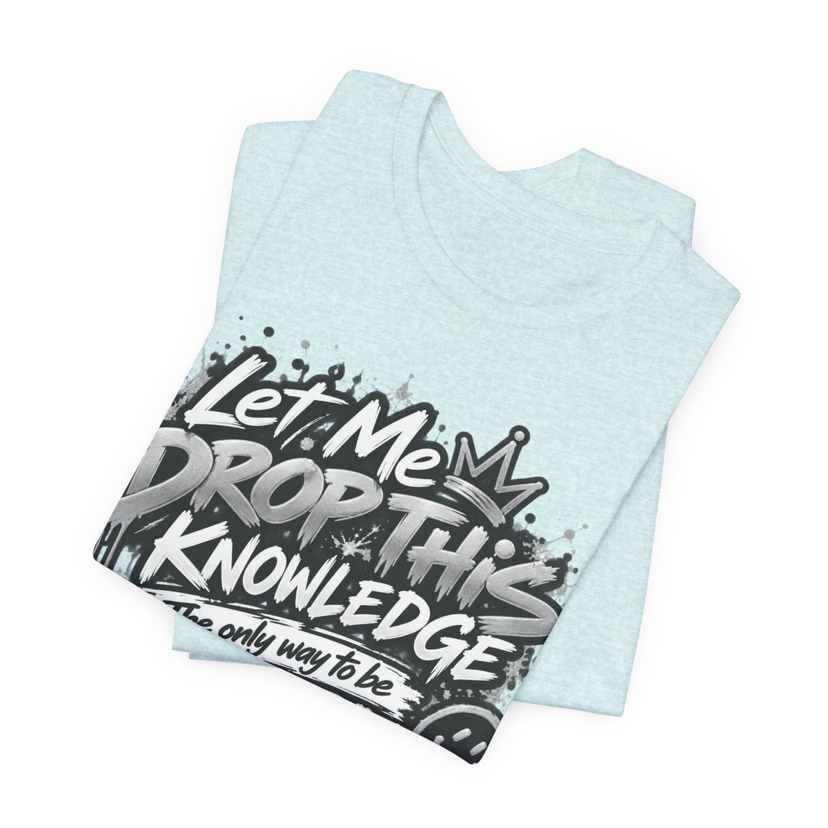 J Hunt | HAPPY Graffiti Signature Tee Silver Edition