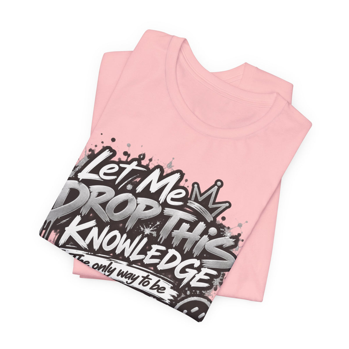 J Hunt | HAPPY Graffiti Signature Tee Silver Edition