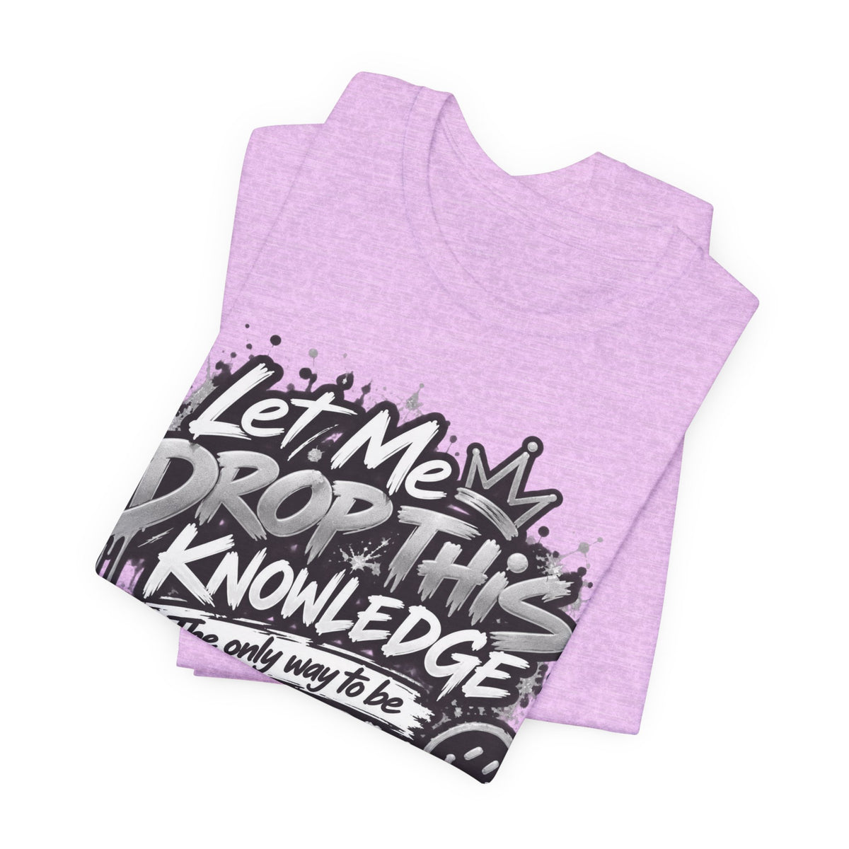 J Hunt | HAPPY Graffiti Signature Tee Silver Edition